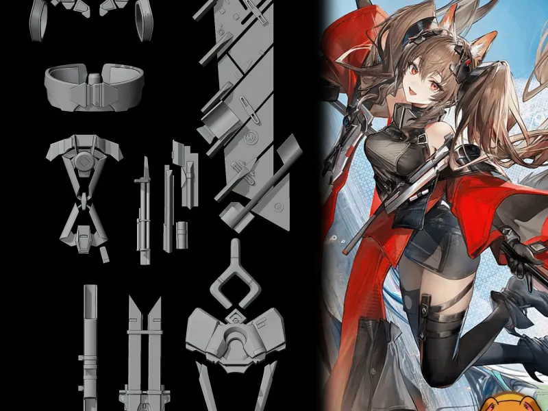 Gilberta - Accesories - Arknights Endfield Cosplay Prop