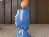 Blue candle-2