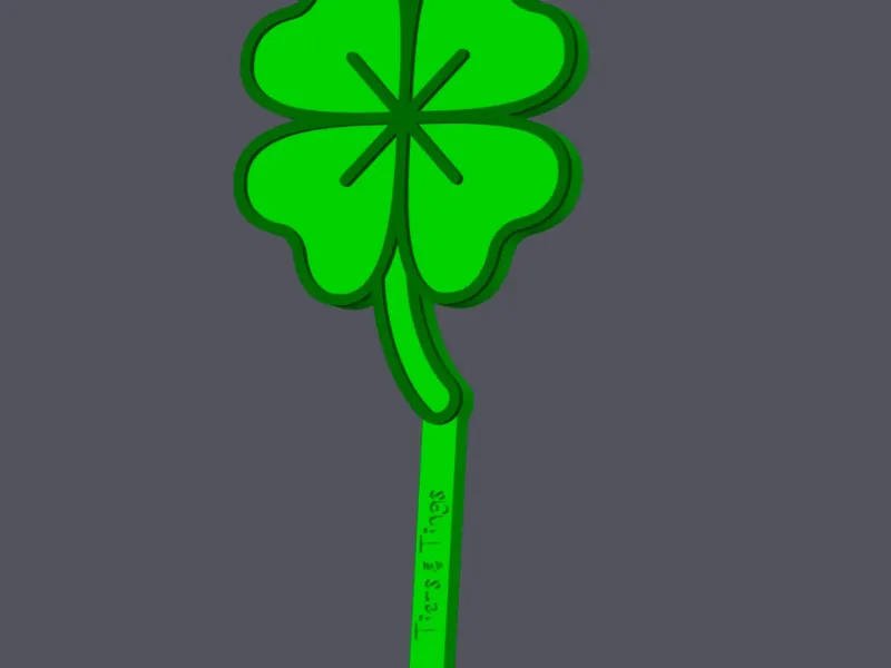 Four Clover - Caketopper & Cupcaketopper v1