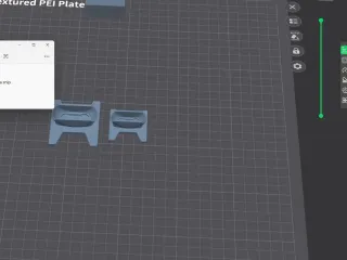 1:12 Front and rear MotoGp bike model stands with support