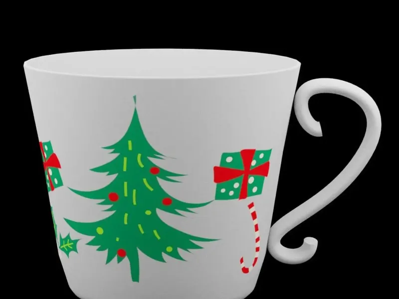 Christmas Teacup