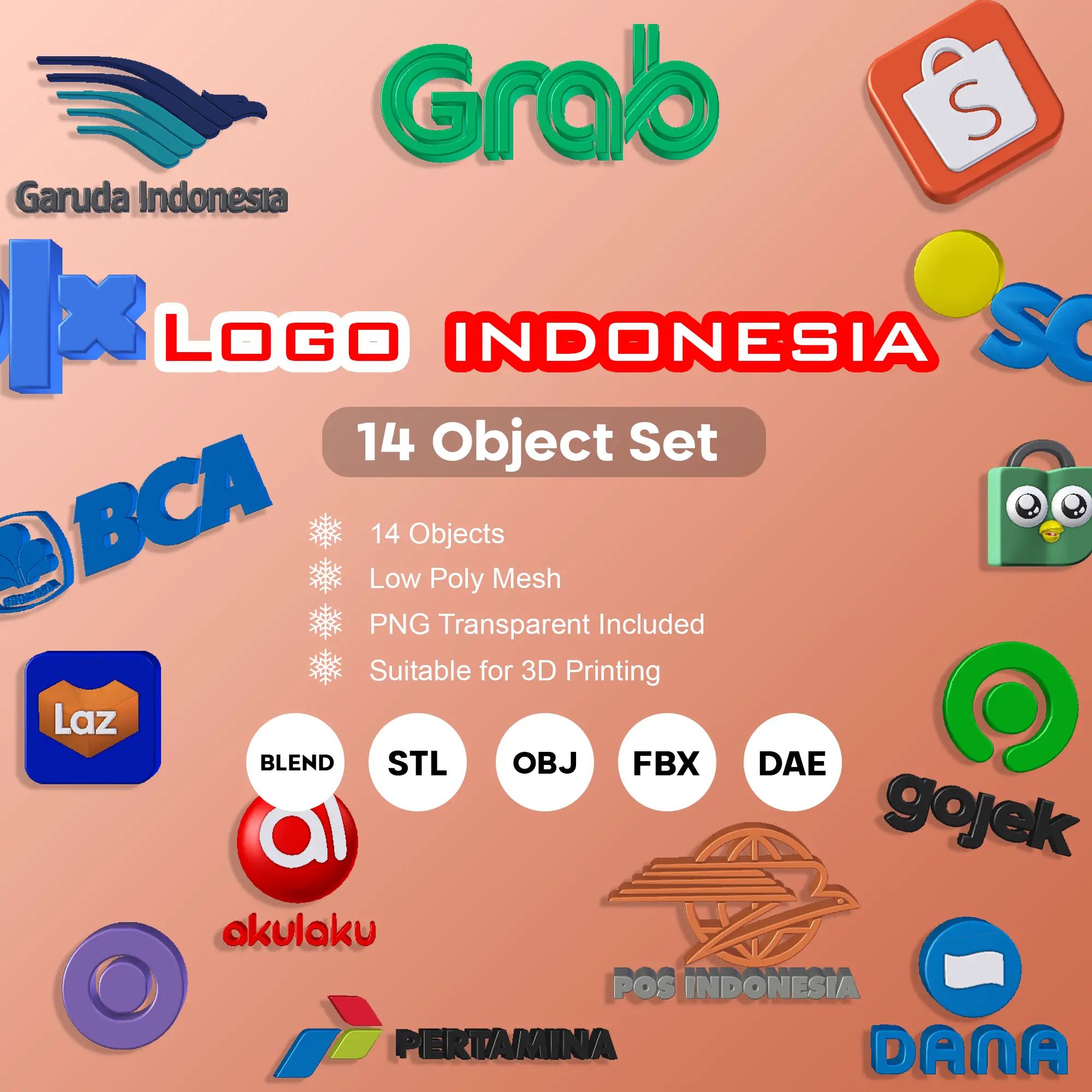 14 Logo Terkenal Indonesia