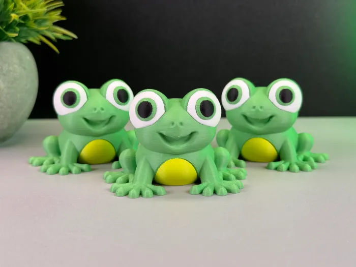 3D Printer Files | 3MF File | Cute Frog | Creality Cloud