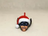 santa wolverine keychain-4