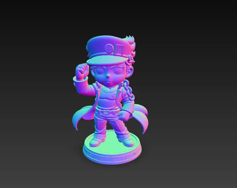 Jotaro JoJo Bizarre Adventure Chibi