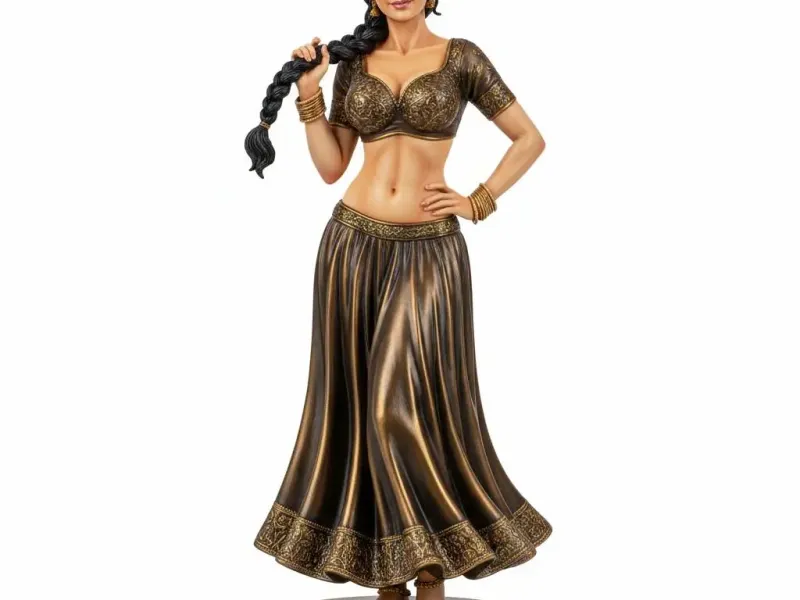 Bronze Rajani Grace – Indian Heritage Collection