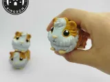 Flexi Tiny Cavia, Keycahin version and 3mf files included-5