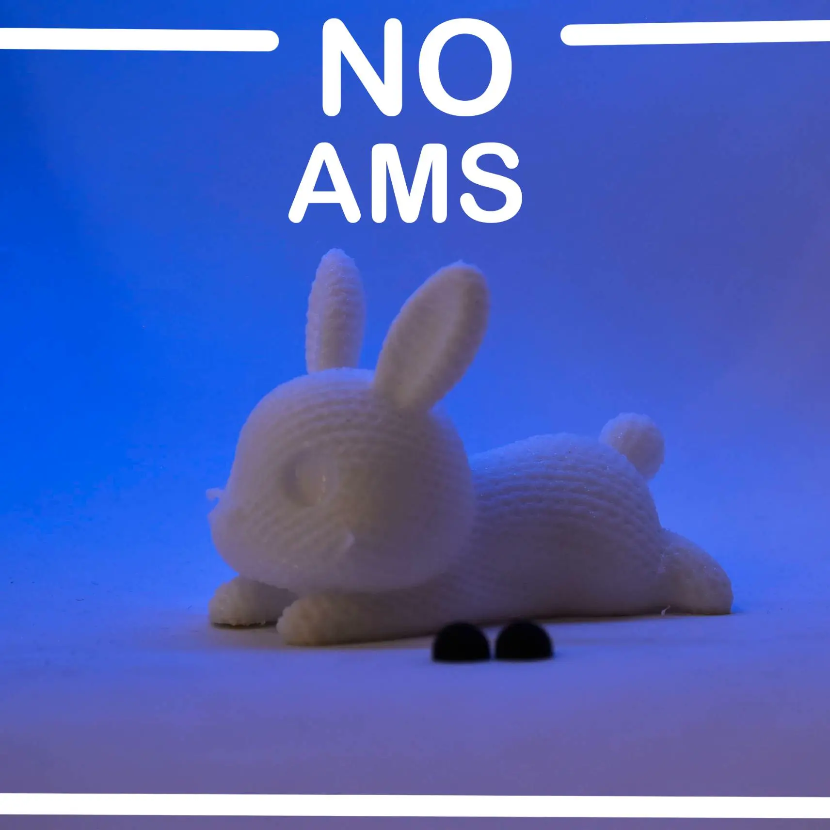 Cute Knitted Rabbit - NO AMS
