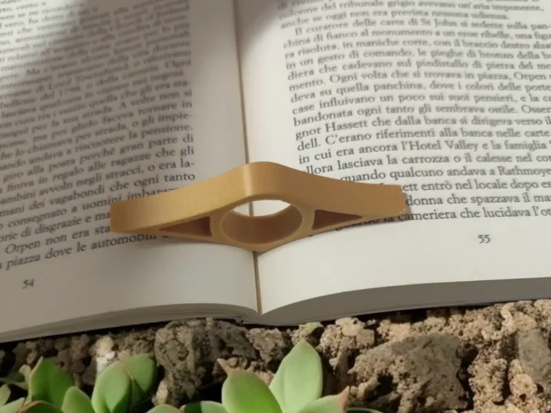 Supporto Pagine Libro