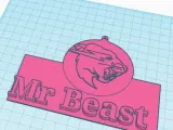 Mr Beast ornament-0