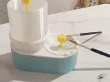 Compartmentalized paint brush washer-0