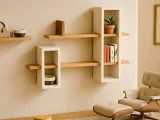 Miniature Dollhouse Wall Shelf - Dollhouse Furniture-6