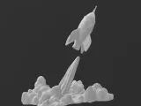 rocket 2 part display-1