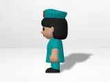 Cute Nurse Boy and Girl Couple – Knitted – Crochet-3