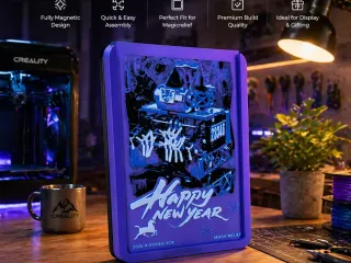 Makerframe-Fully Magnetic Magicrelief framing solution.