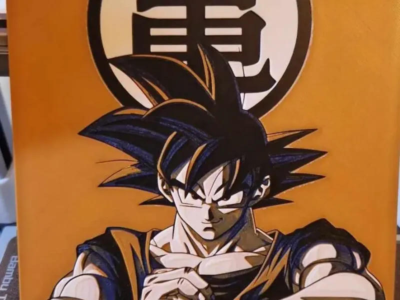 Dragon Ball Z - Goku Logo Hueforge