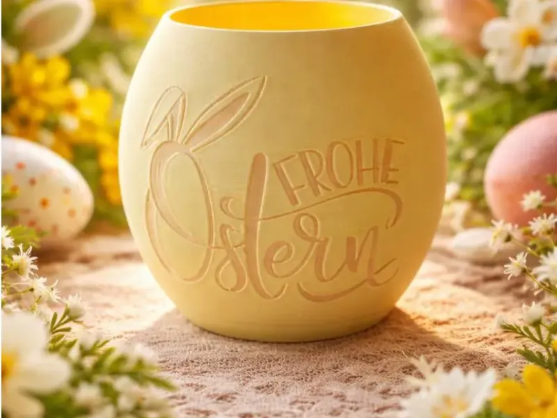 LED-Teelicht Frohe Ostern