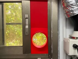 window air duct insert