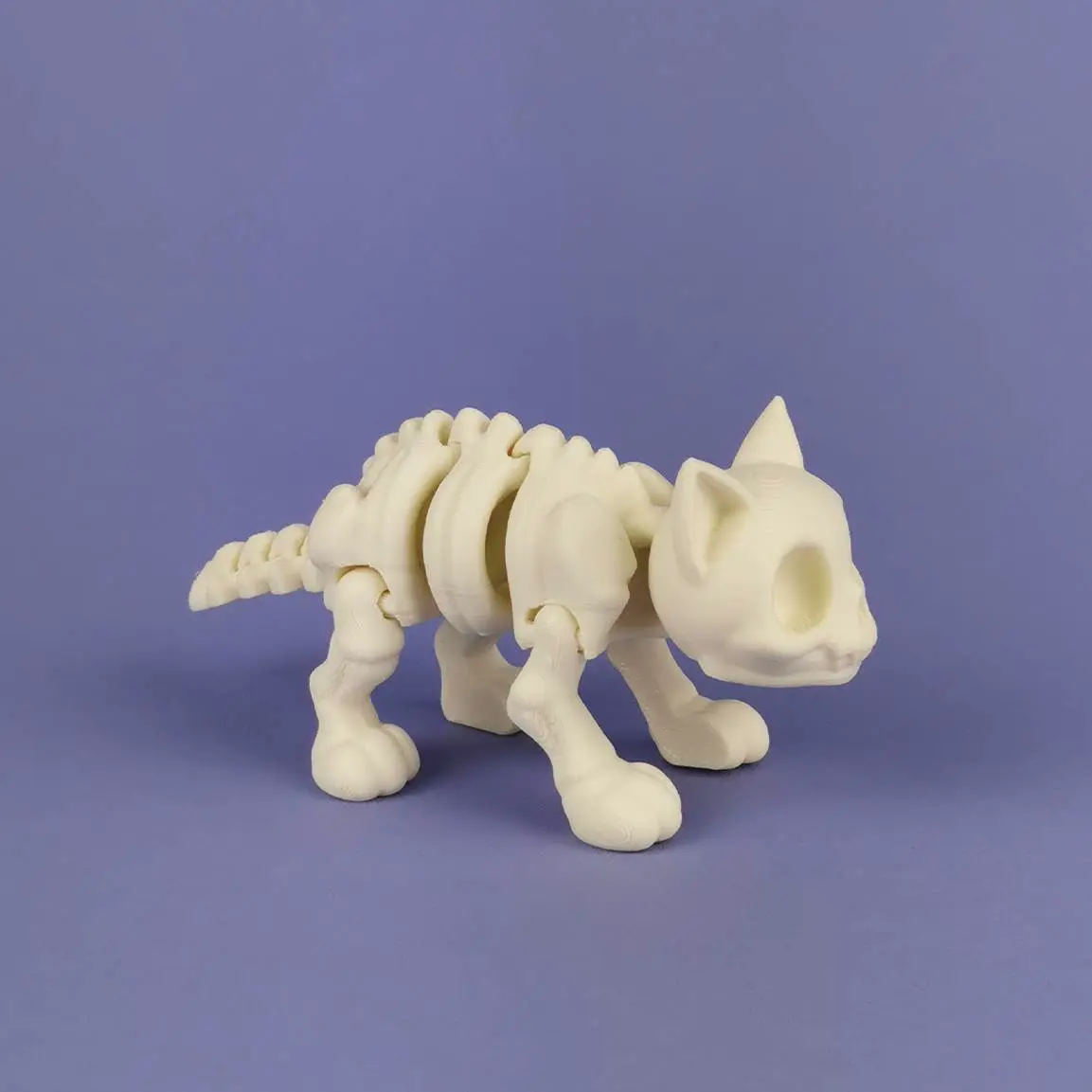 3d Printer Files 3mf File Flexi Skeleton Cat Print In Place No 