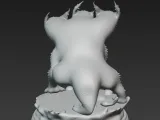 Savage Cerberus – Three Headed Hellhound Statue-4