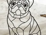 pug wall art-1