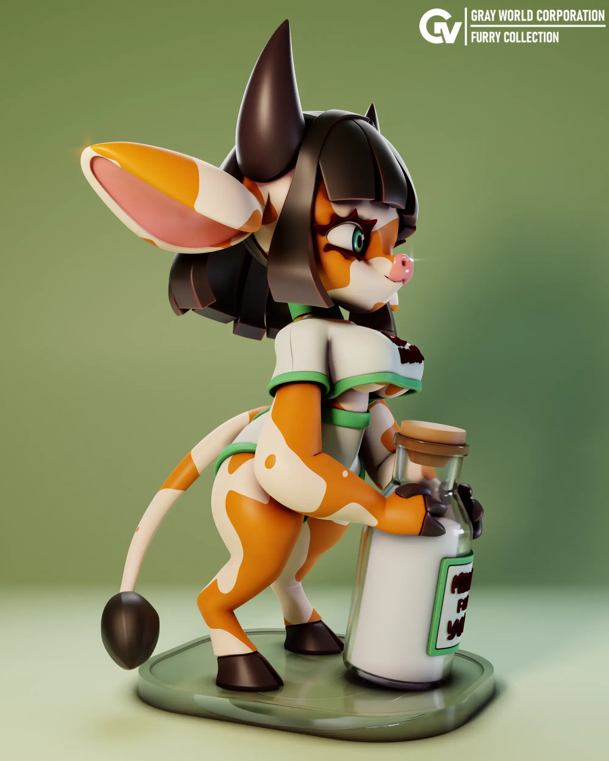 Furry Cow 1 | Furry