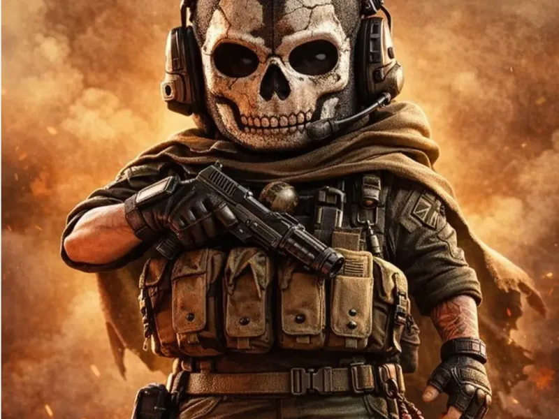 The soldier CoD