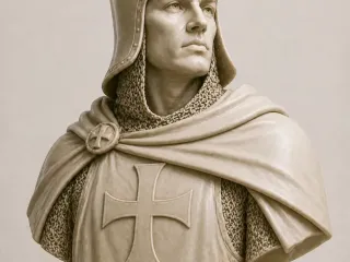 Busto templario