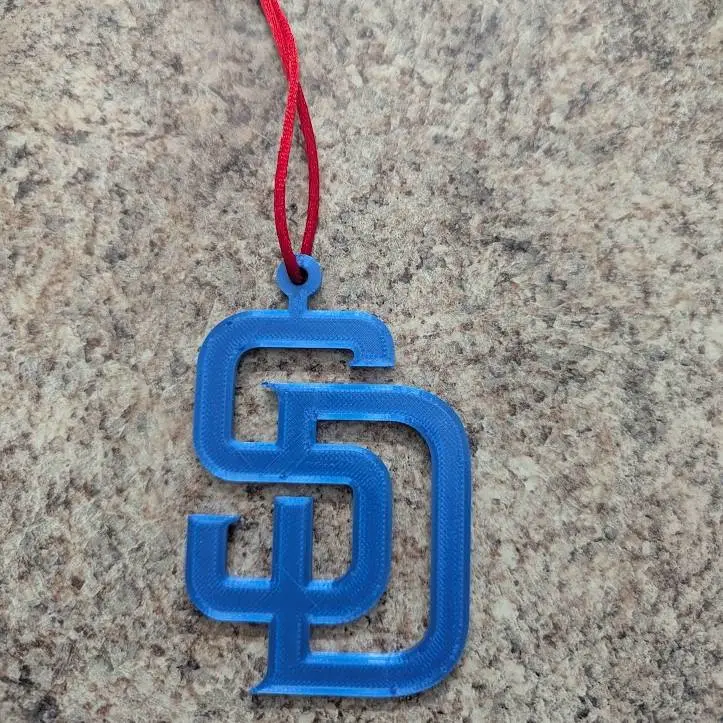 San Diego Padres Christmas Ornament