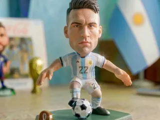 LLavero de Campeones del Mundo 2022 - Lautaro Martínez