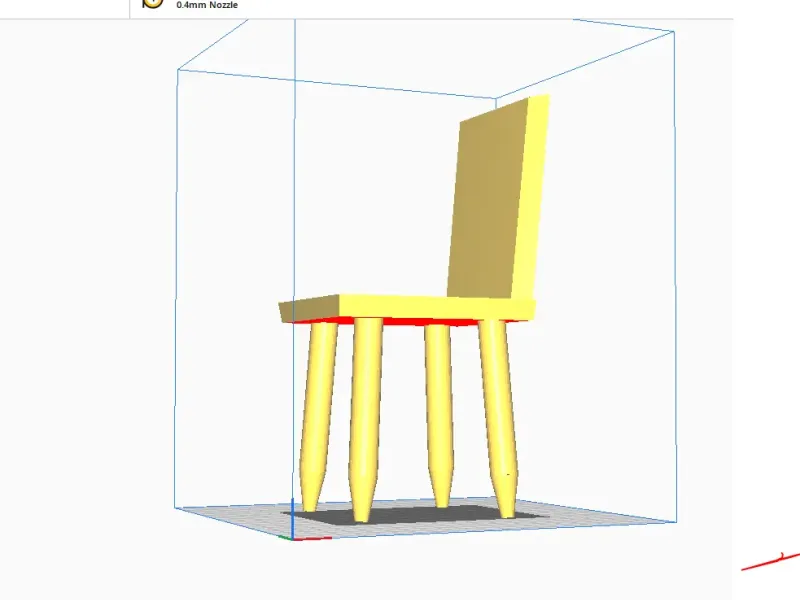 Stoel - Miniatuurhuis