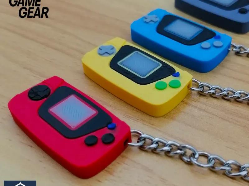 sega game gear keychain