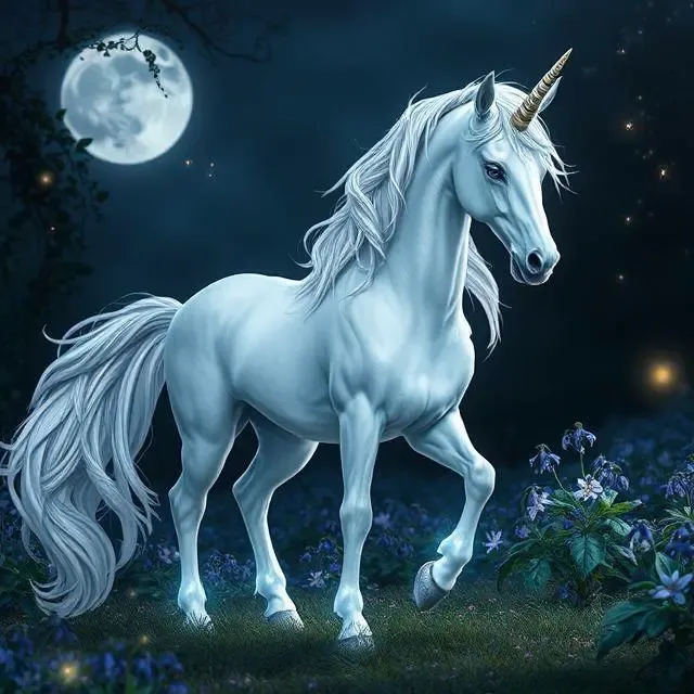 Einhorn Weiß