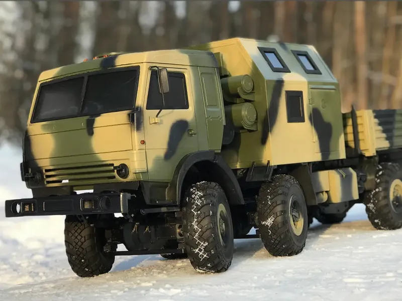 KAMAZ 6350 8x8: Спецификация материалов и руководство по сборке