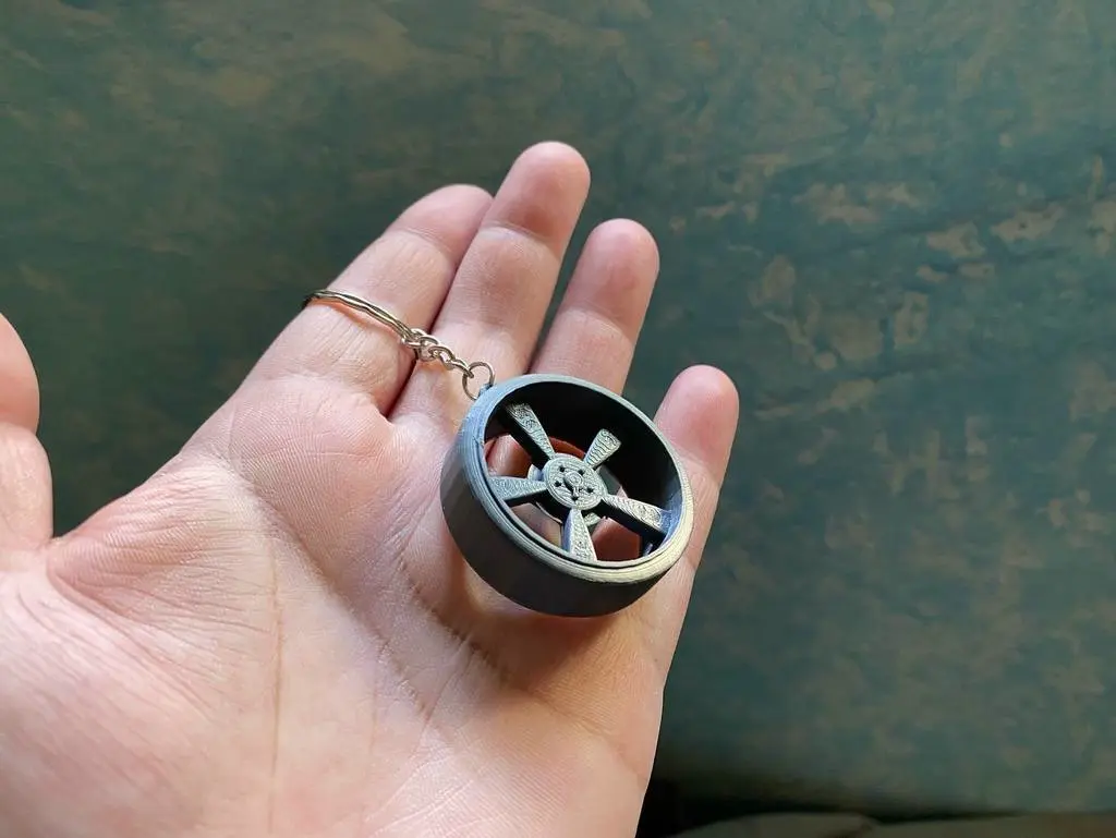 Wheel Keychain