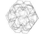 Wireframe Shape Penta Flake Dodecahedron-4