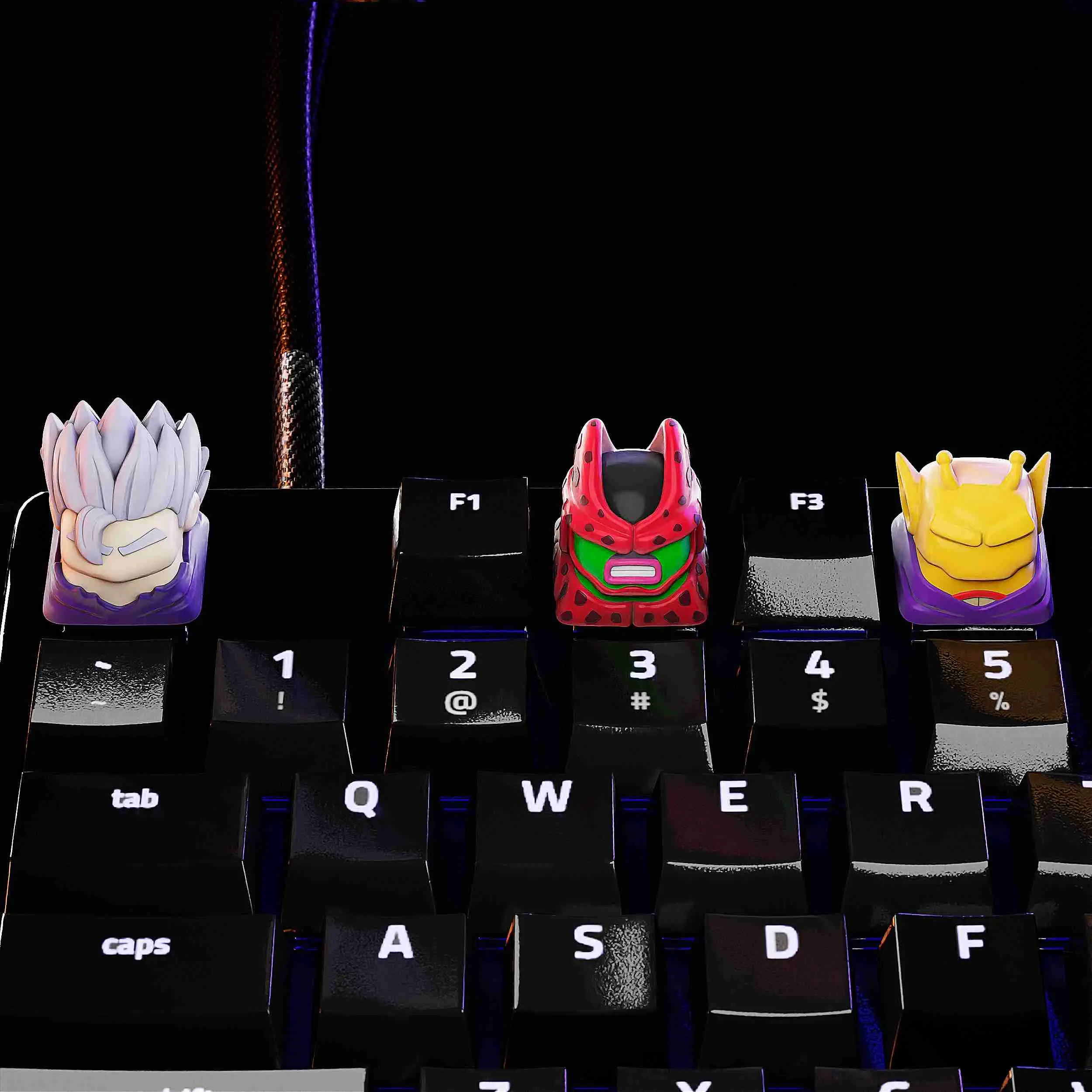 Dbz Keycaps Vol III - Dragon ball Super -Mechanical Keyboard