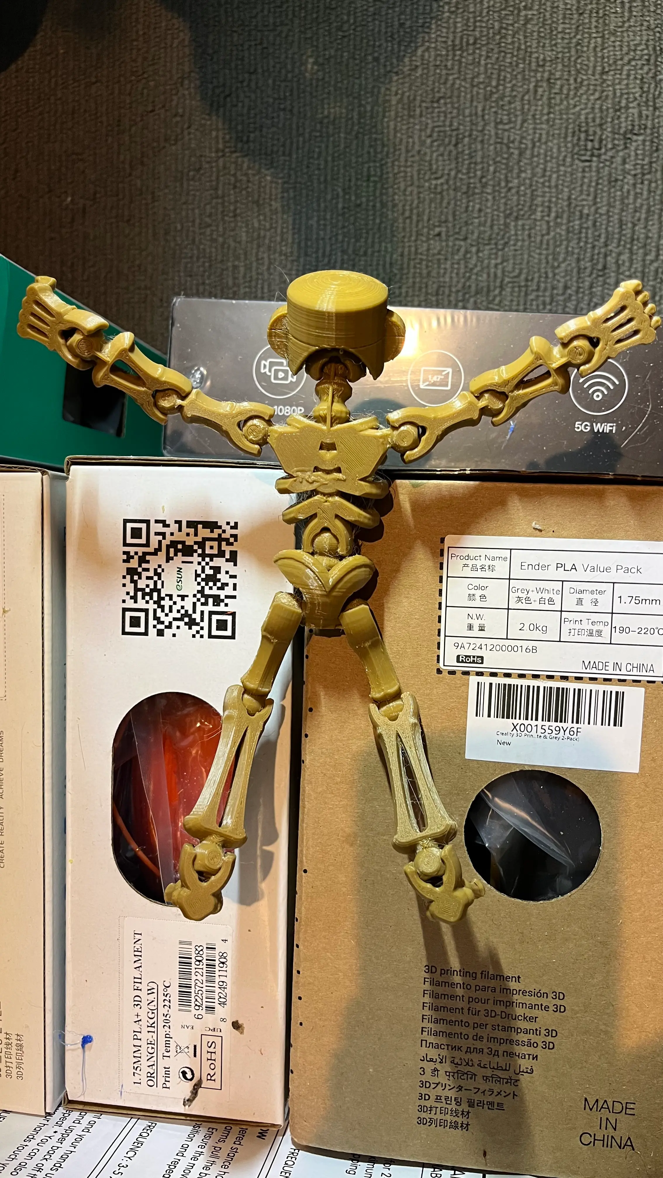 Tinkercad Building Toys - Articulated Skeleton