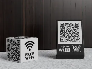 Free Wi-Fi QR Code Prank - Rick Rolled