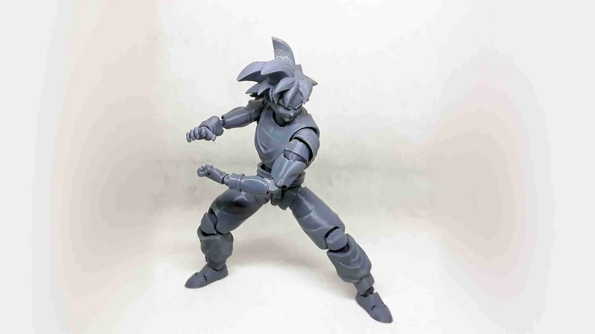 Goku the 3D printed articulated action figure