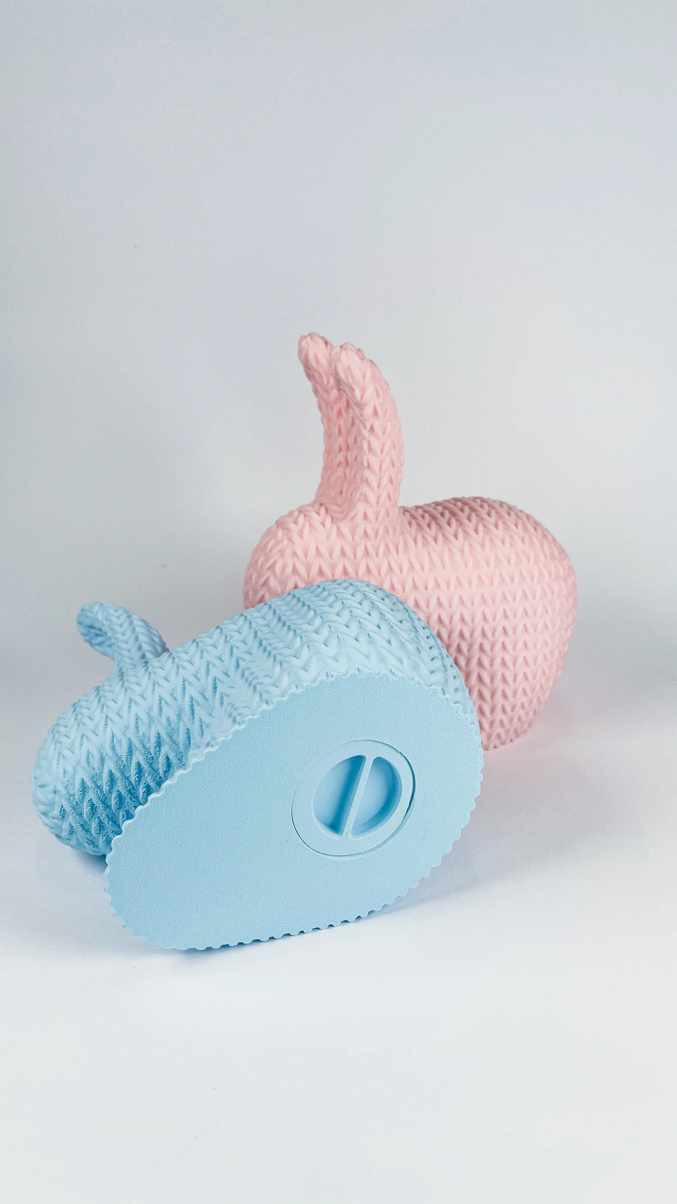 Troy Rabbit Knitted (Container + Piggy Bank Version), Easter