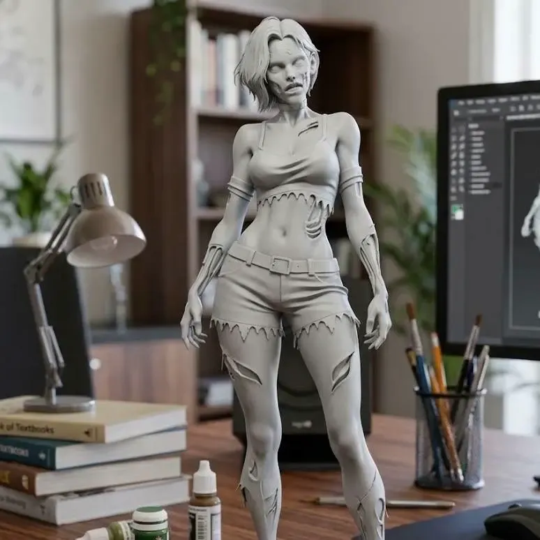 sexy zombie girl