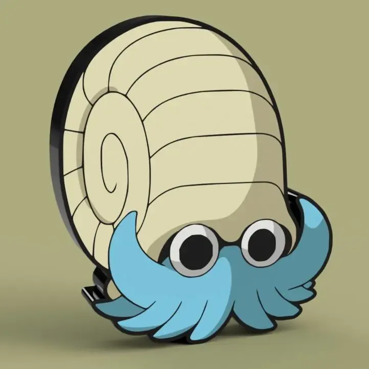 Omanyte Lightbox