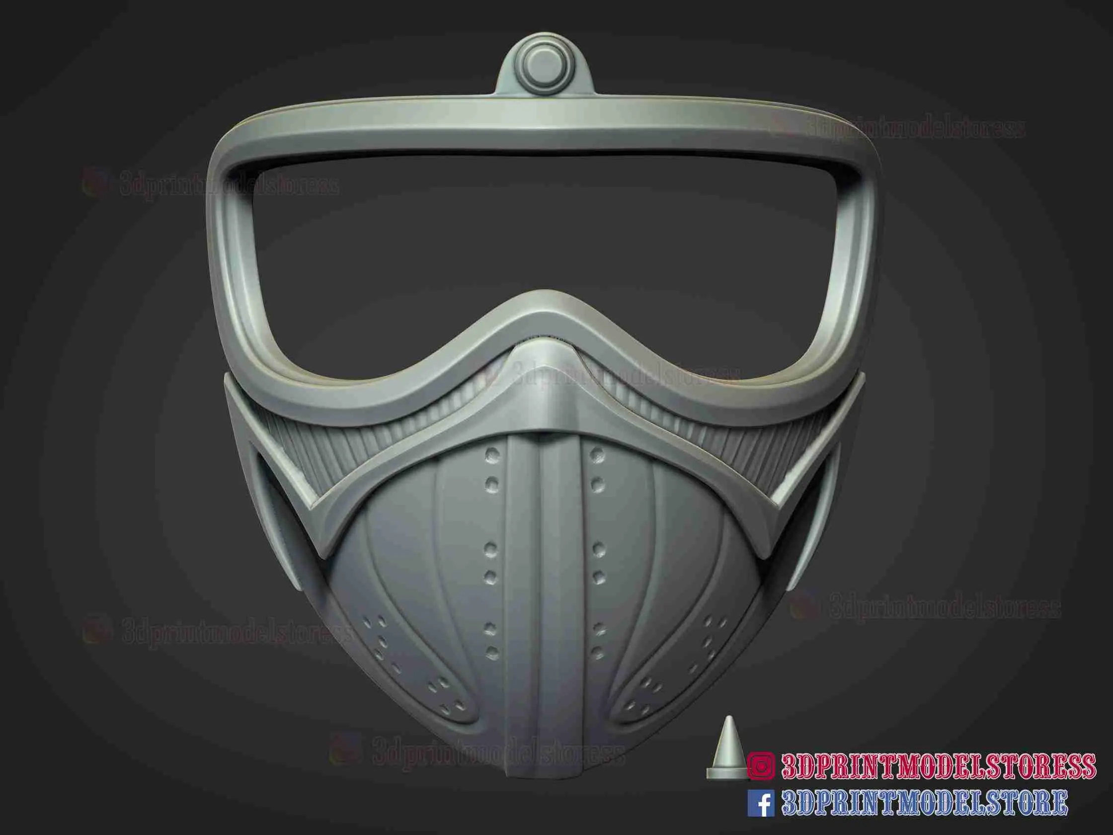 Máscara de Jogo Watch Dogs - Marcus Holloway Cosplay Halloween