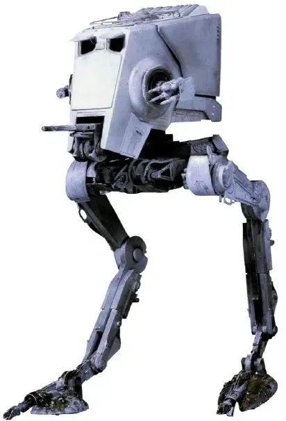 Star Wars AT-ST All Terrain Verkenners Transport STL Model