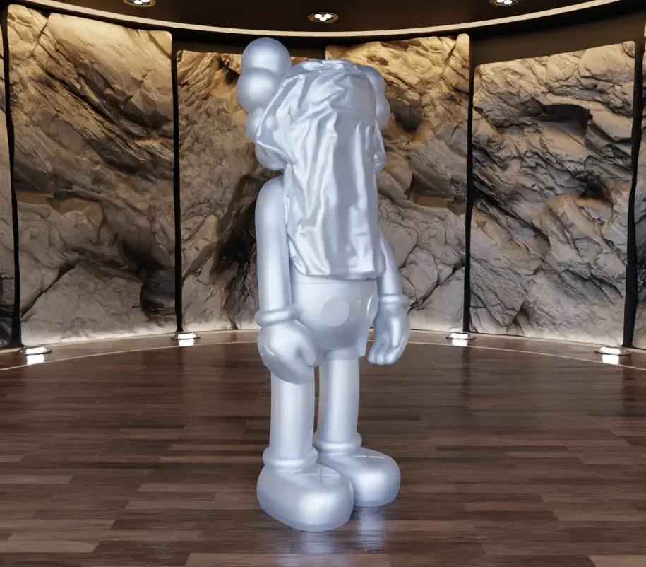 Kaws x Uniqlo Companion Fan Art Spielzeug