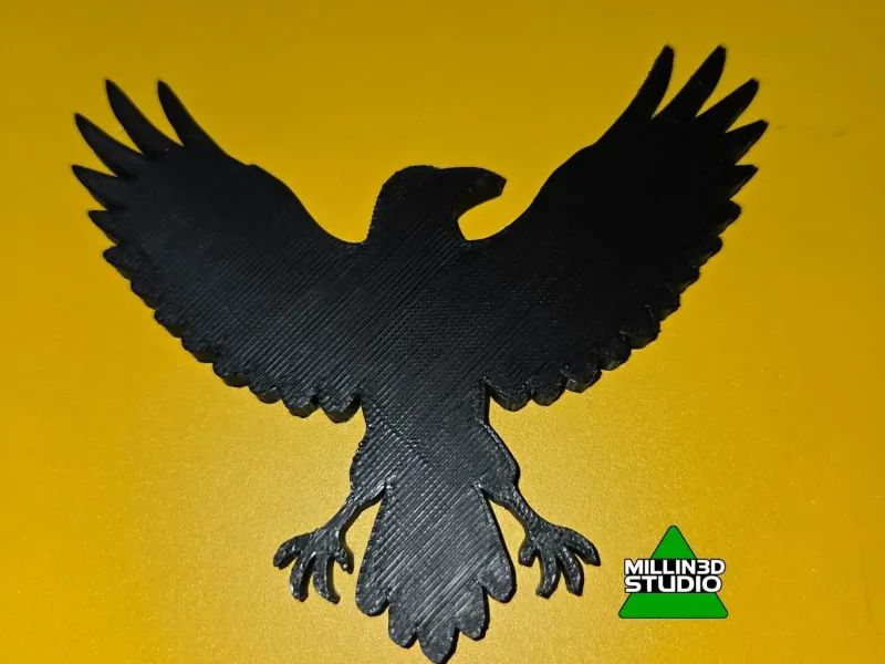2d Blackbird Raven Crow silhouette cutout