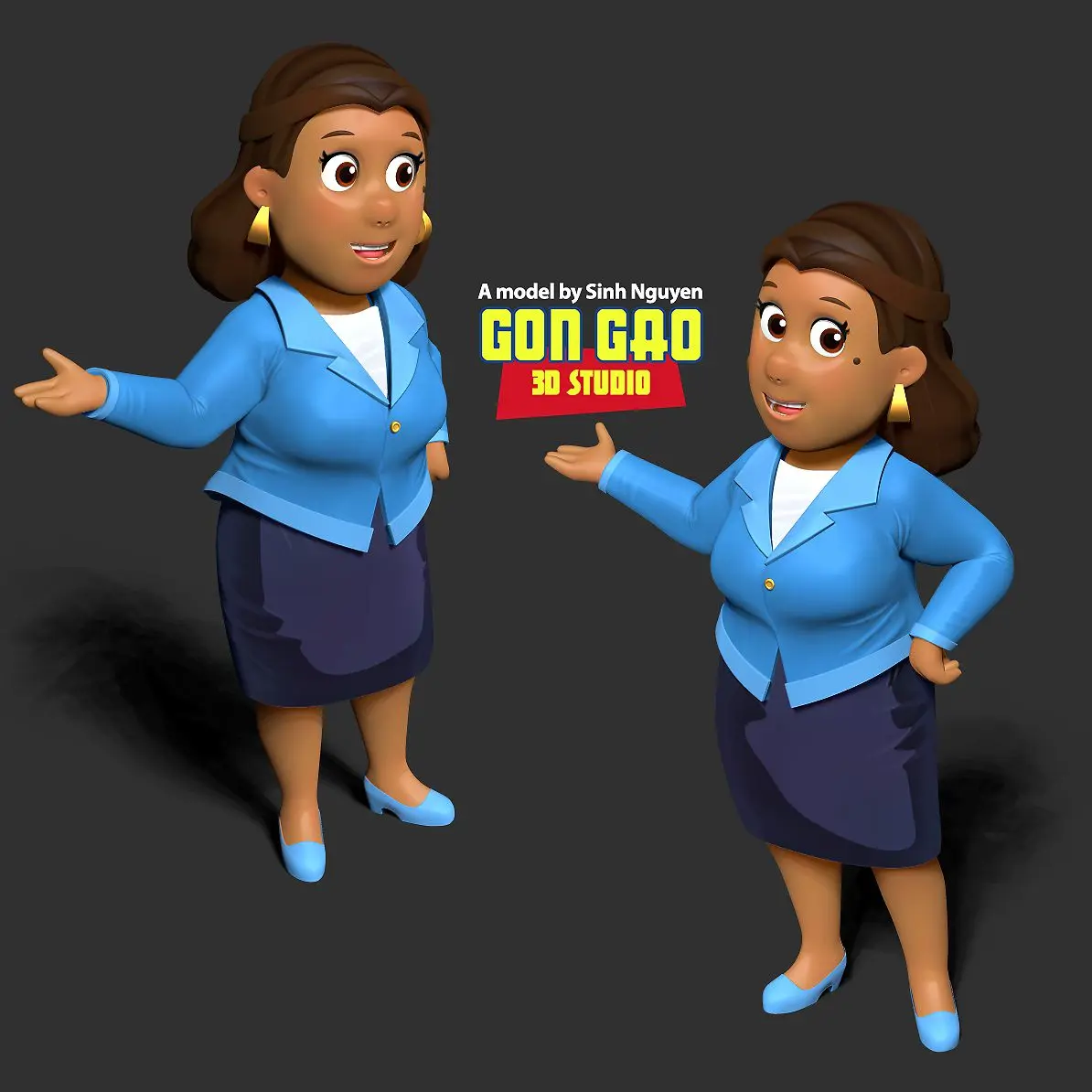 Mayor Goodway - Paw Patrol Fanart
