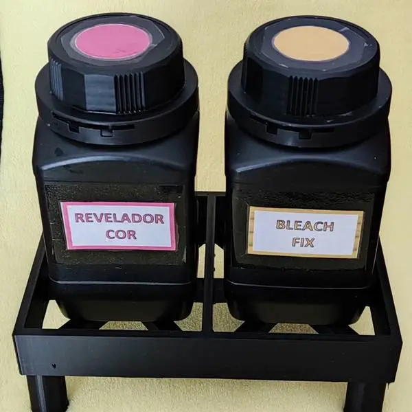 Base for chemicals 35mm/120mm films Photography