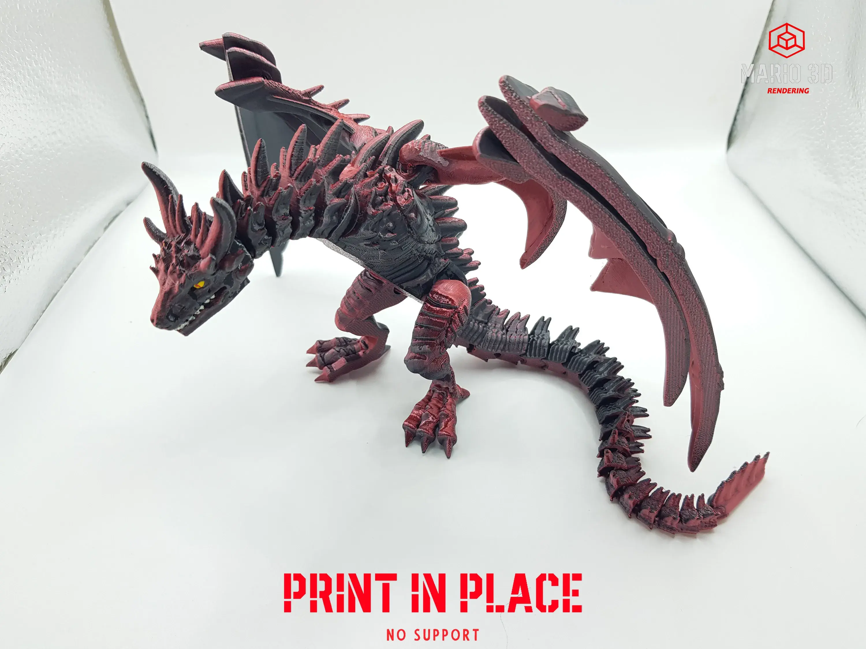 balerion dragon print in place